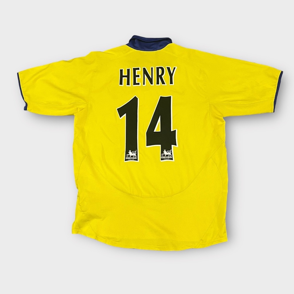 Vintage Arsenal 2003-04 Thierry Henry Nike Soccer Jersey